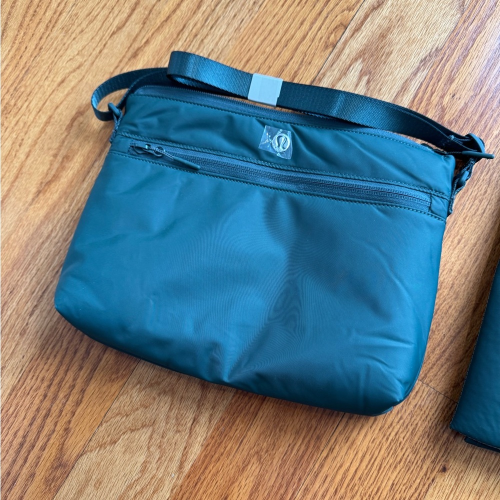 Men's Green Crossbody Bag